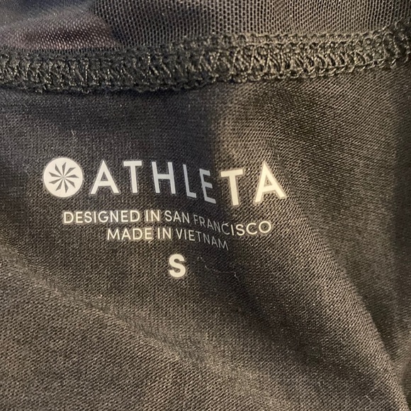 NWOT Athleta RacerBack Tank in Black Sz Small - Picture 7 of 7